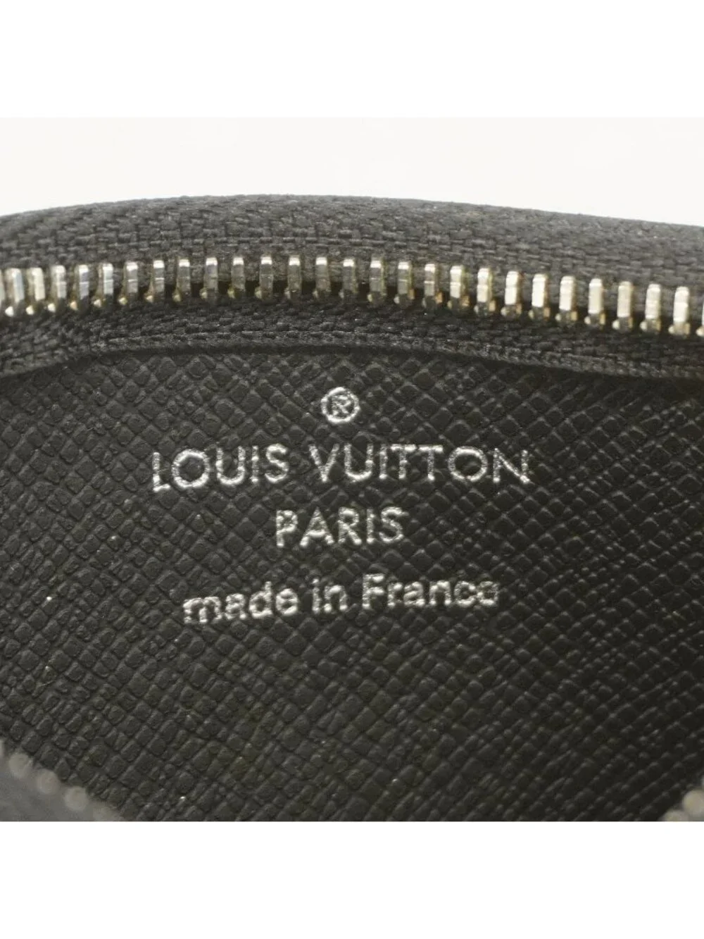 Louis Vuitton Coin Purse Damier Graphite Pochette Cles Black